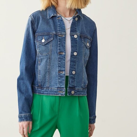 NWT Reitmans Stretch Denim Jacket 3X - Picture 2 of 14